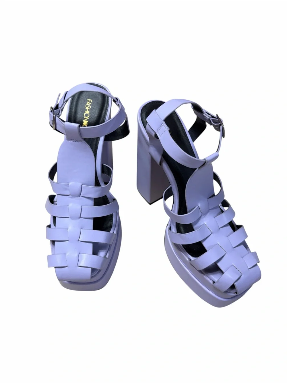 Fashion Nova Lavender Alessia Platform Heels Womens 8.5